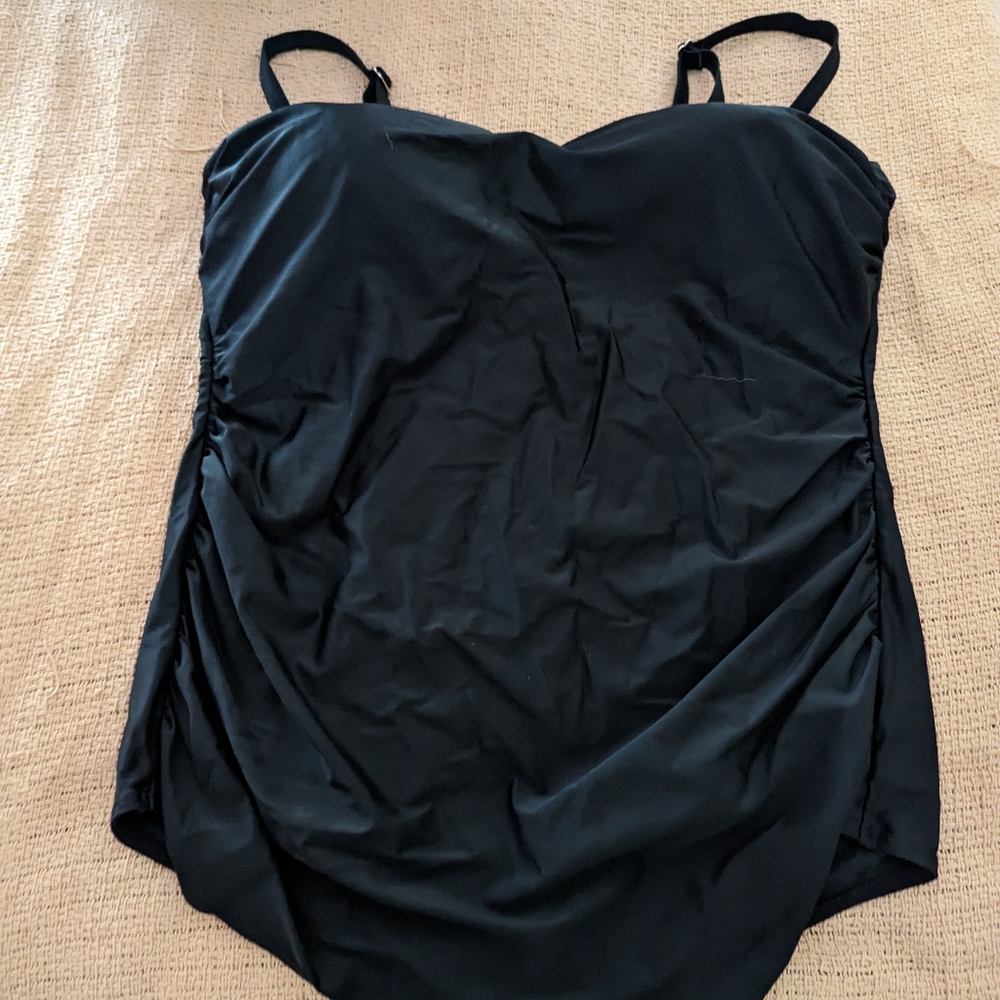 Pin up, retro swim dress - plus size